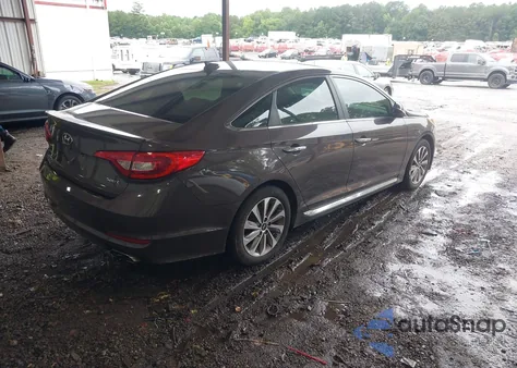 2016 Hyundai Sonata Sport from USA, damaged, VIN 5NPE34AF8GH393301